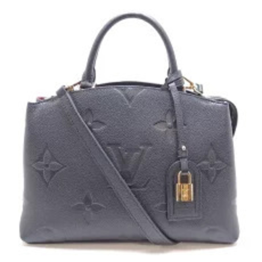 Louis Vuitton Palais Handbag Monogram Empreinte Noir Black